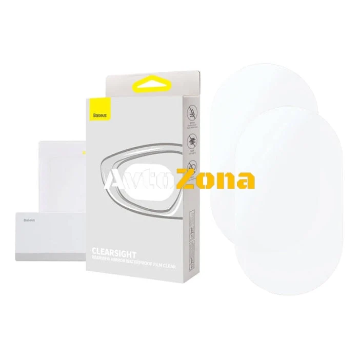 Baseus ClearSight Oglindă laterală impermeabilă Set de folii protectoare, 2 buc.