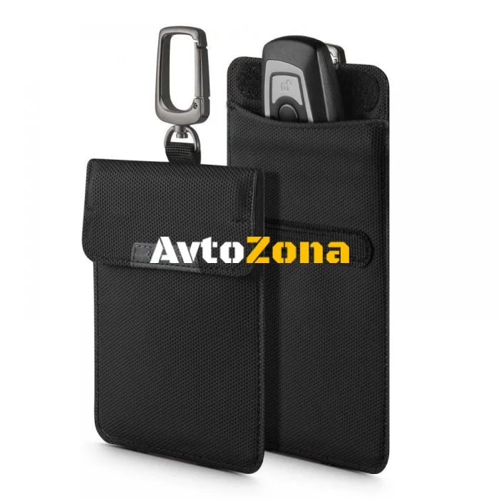 Spigen Faradya carcasă cu autoblocare pentru chei și carduri, RFID, negru