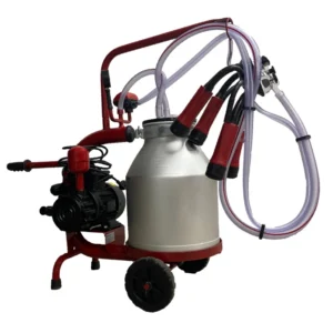 Aparat muls vaci PROFESIONAL Bartech 1 post, 30L, 0.55 kW, bidon aluminiu, pahare plastic