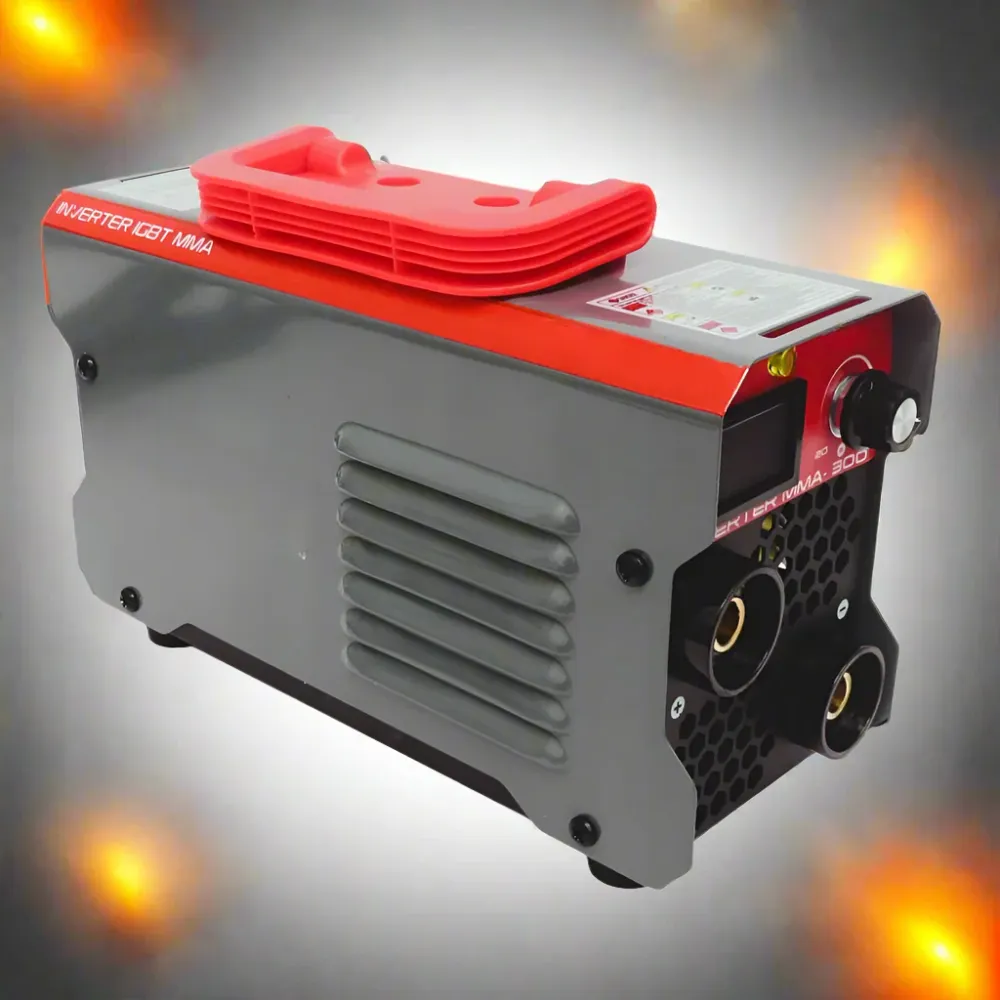 Aparat sudura KRAFTSON % Import Polonia % 1871, MMA-300A RED, Posibilitate Lift-TIG, IGBT, PWM si AntiStick