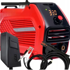 Aparat de sudura VOKNER 1869, MMA 330A, Tehnologie IGBT, Antistick, Accesorii incluse