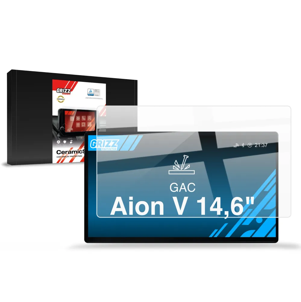 Folie de protecție 2în1 pentru ecran pentru GAC Aion V 14,6" (2024-2026) Navi, rezistentă la zgârieturi, clară