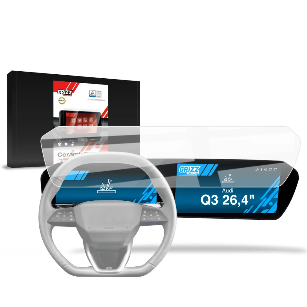 Folie de protecție pentru ecran Audi Q3 (2025-2026) Folie Navi, Rezistentă la zgârieturi, Clară