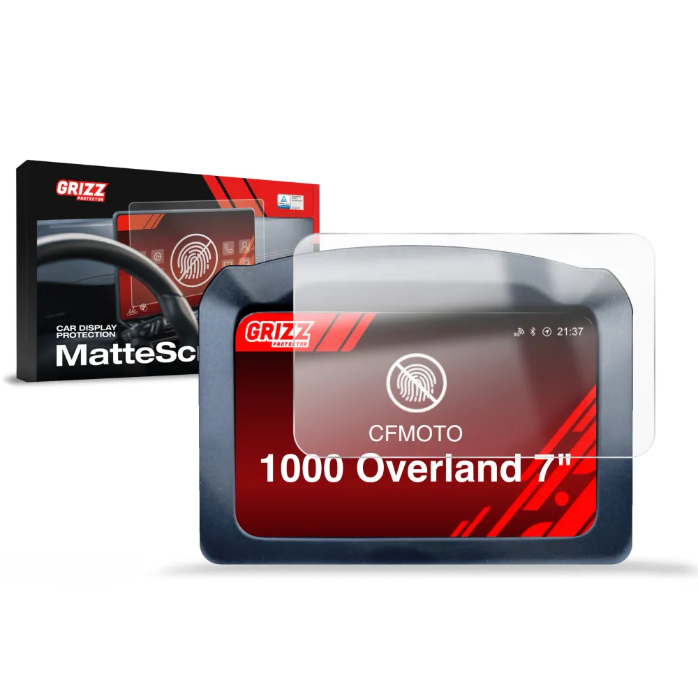 Folie de protecție pentru ecran pentru CFMOTO 1000 Overland 7" Anti-Amprentă, mată