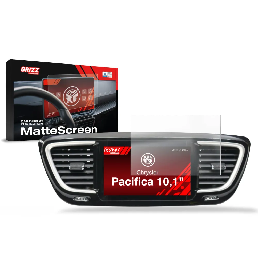 Folie de protecție pentru ecran pentru Chrysler Pacifica (2020-2026) Anti-amprentă, Mată