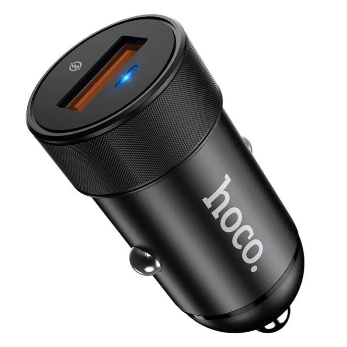 Incarcator Auto USB HOCO Z32A Flash Power QC 3.0, 1 X USB