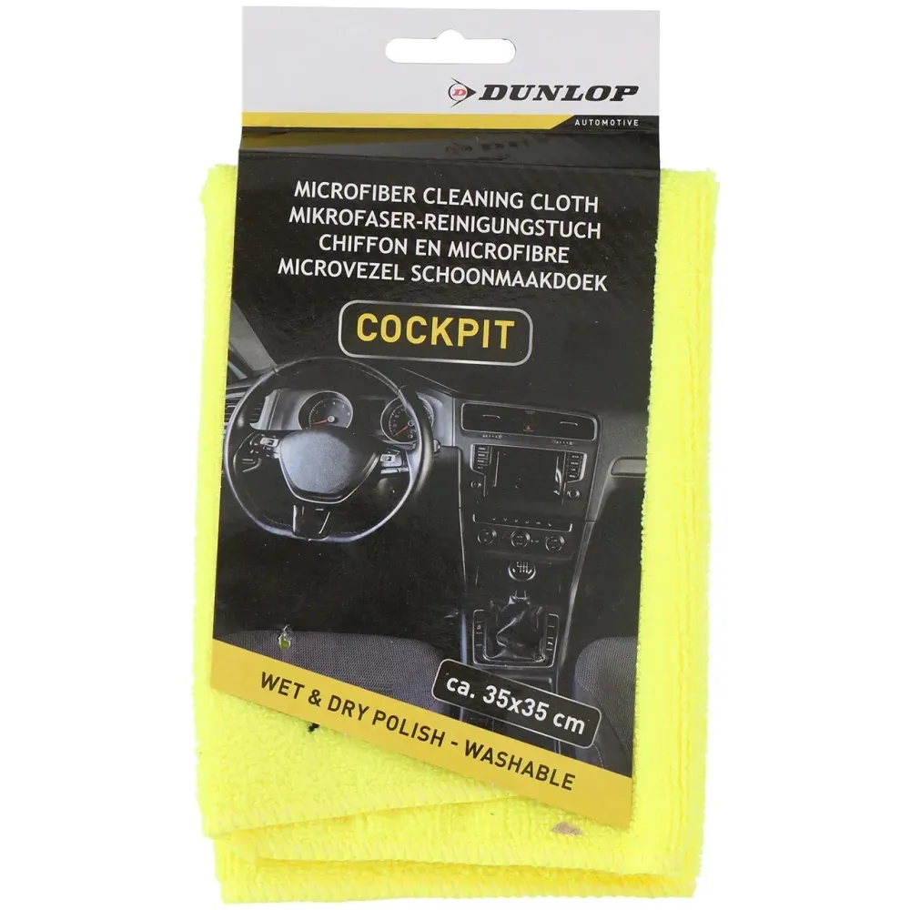 Dunlop Laveta Microfibra 35X35Cm