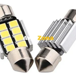 Becuri LED pentru plafon Canbus cu 8 diode SMD 36mm