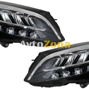 Faruri Tuning Full LED pentru Mercedes C-Class W205 S205 (2019-up) LHD