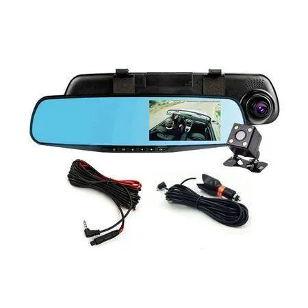 Camera DVR Fata-Spate, oglinda retrovizoare, rezolutie F HD Senzor G