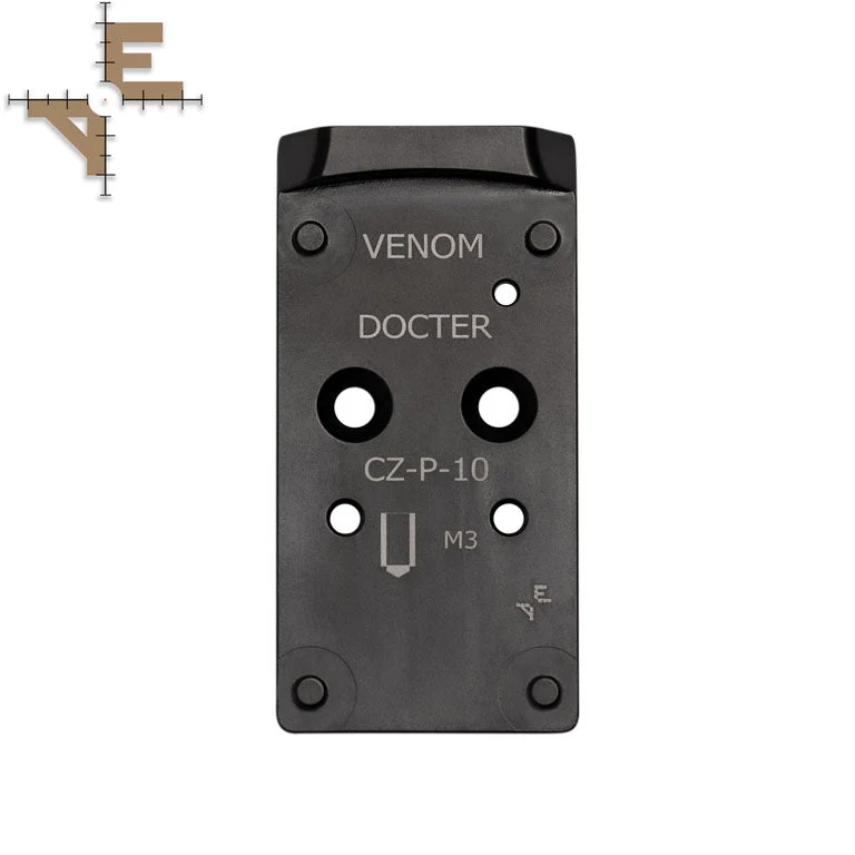CZ P-10 placă adaptor Optics Ready | Docter footprint