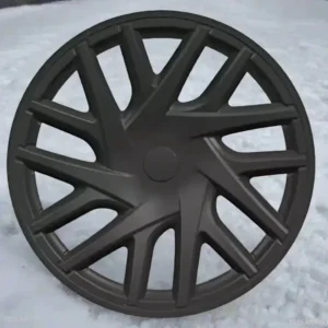 18" Capac jantă completă Tesla 3 Highland, negru mat