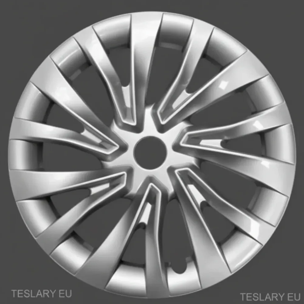 18" Capace de jantă complete argintii pentru Tesla 3 Highland