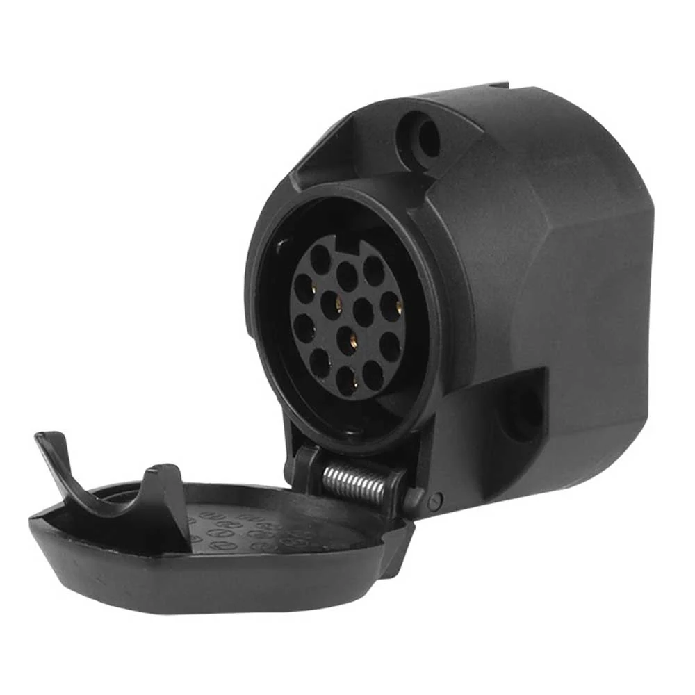 Priză de conectare cu 13 pini pentru remorcă, plastic