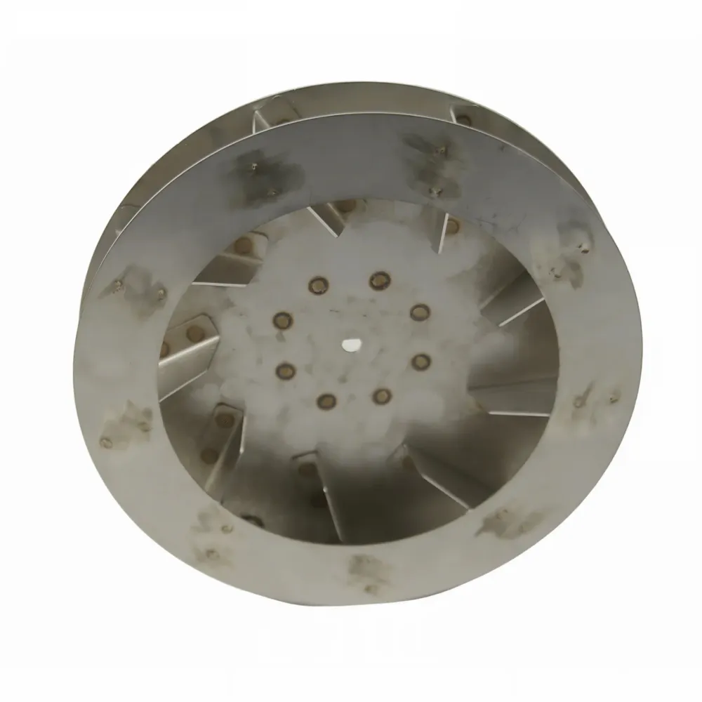 Roata ventilatorului de atac Ø170mm ventilator centrifugal metalic pentru o circulatie optima aerului