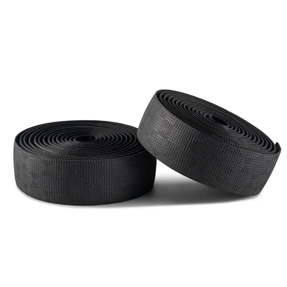 Bandă de ghidon Rockbros EVA cu model presat la cald - Negru